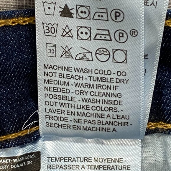 Levi's 720 Jeans Womens 27 x 30 High Rise Super Skinny Medium Wash Stretch Denim - Picture 13 of 15